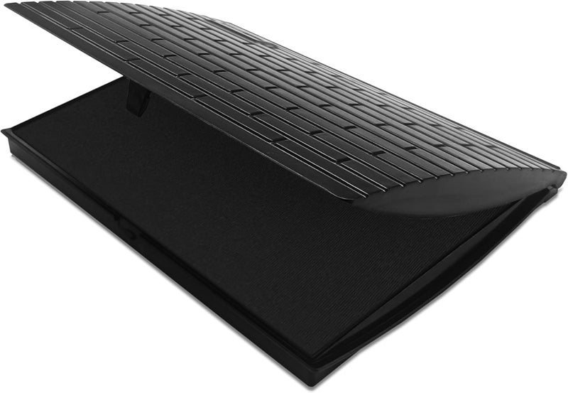 Stampmate Large Black Stamp Pad 7" x 5" – Premium Felt Ink Pad for Office, Home, Craft, and Rubber Stamps - Image 2